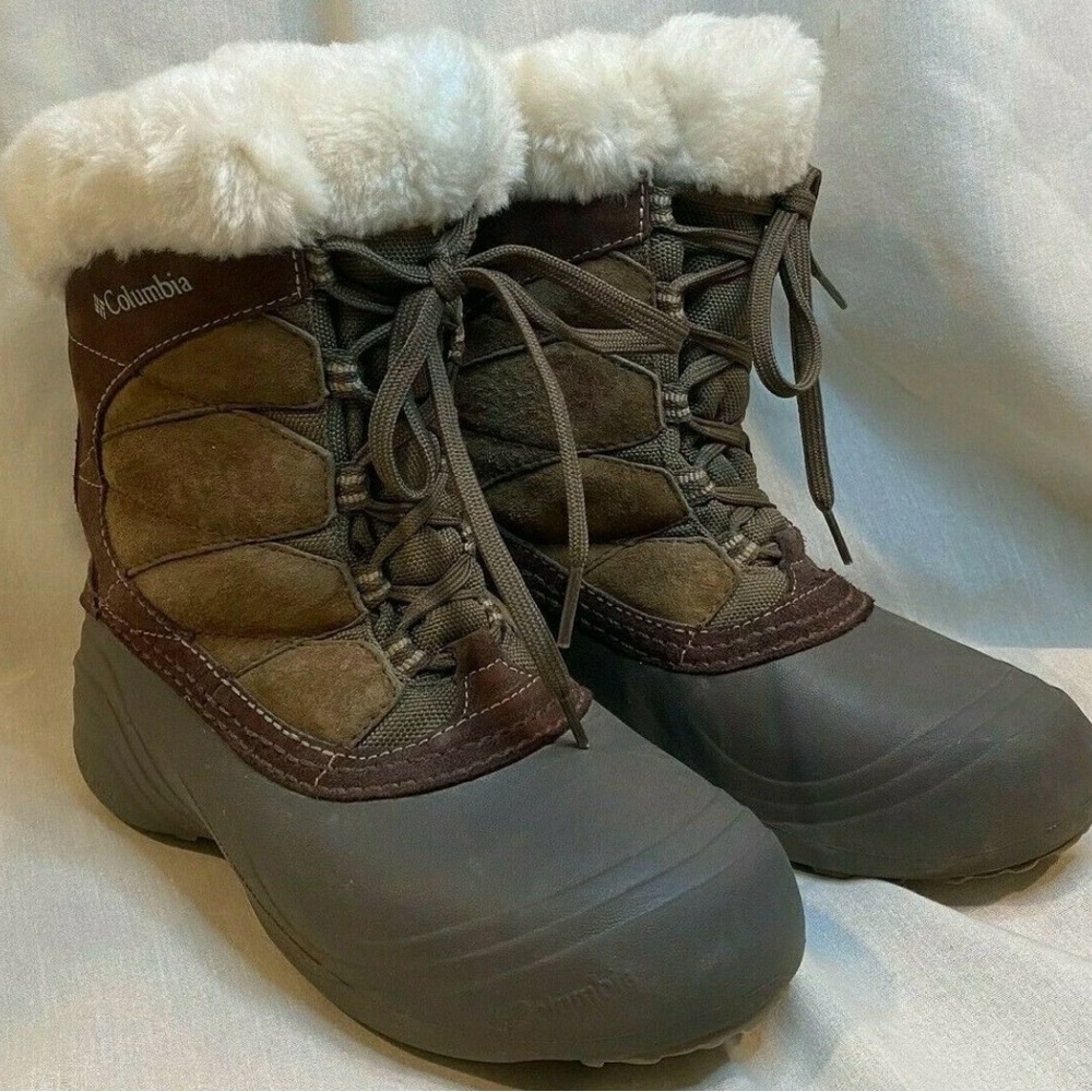 COLUMBIA SIERRA SUMMETTE THERMOLITE WINTER BOOTS - WOMEN'S Size 9